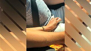 MASTURBATING IN THE UBER - PUBLIC CAR MASTURBATION - NEXTDOORNURS3